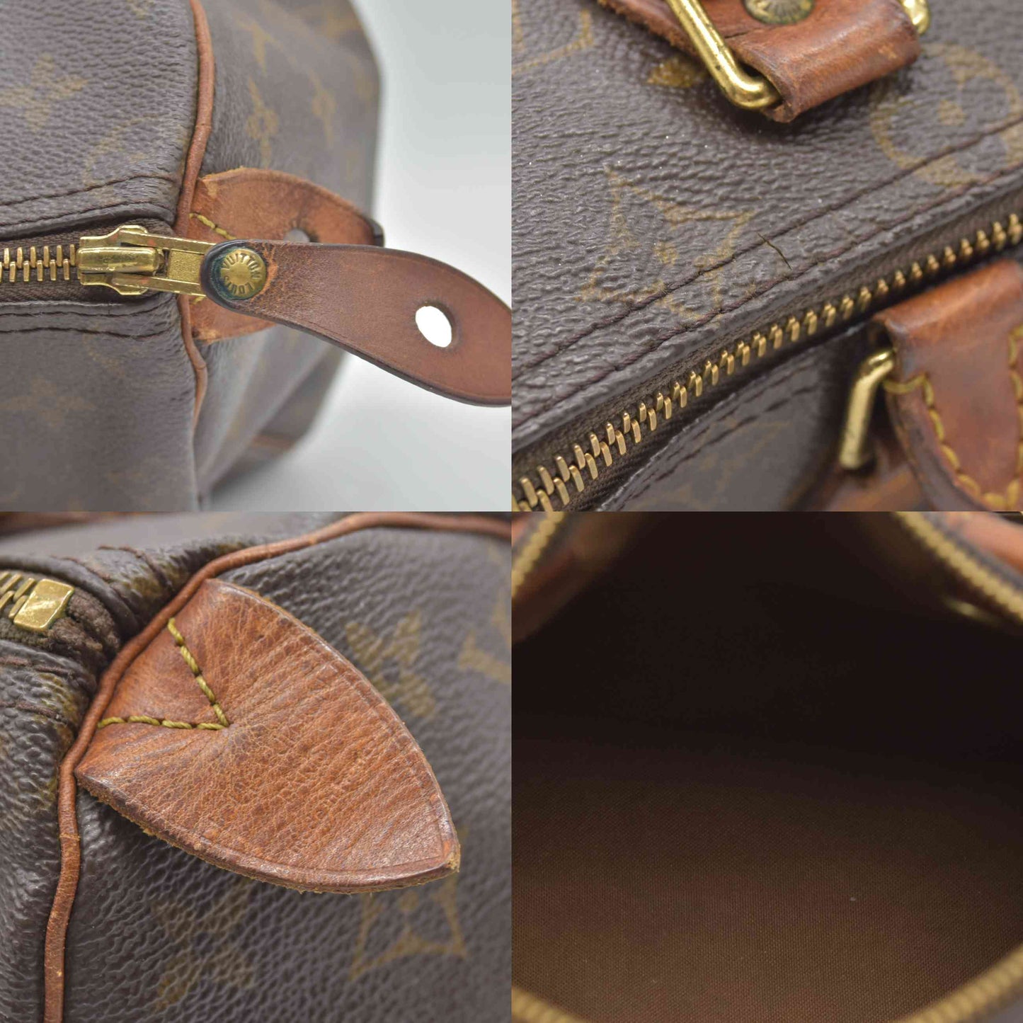 $1490 1994 Louis Vuitton Monogram Speedy 25 SP0974
