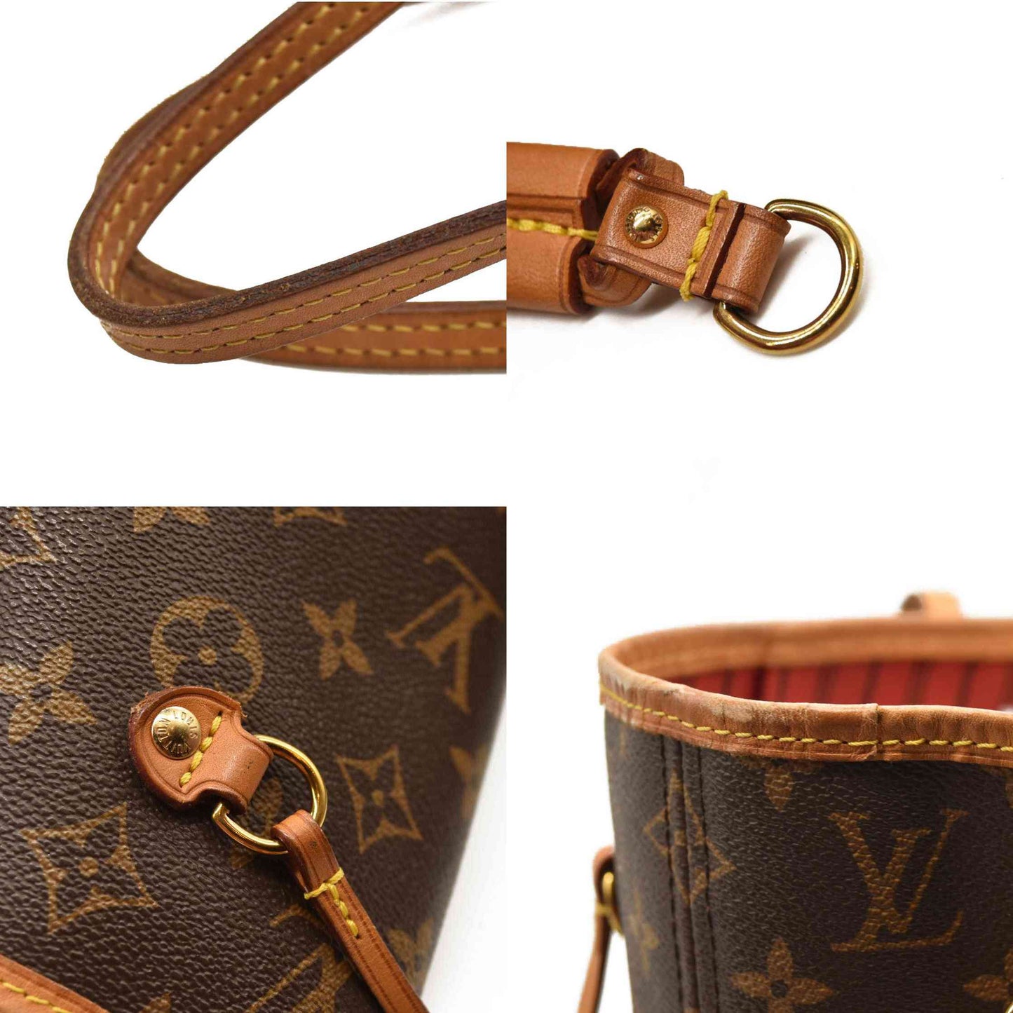 LOUIS VUITTON Monogram Neo Neverfull MM Cherry SR4106