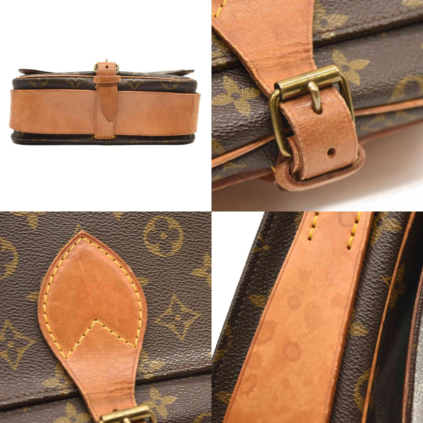 LOUIS VUITTON Monogram Cartouchiere 17 SD0922