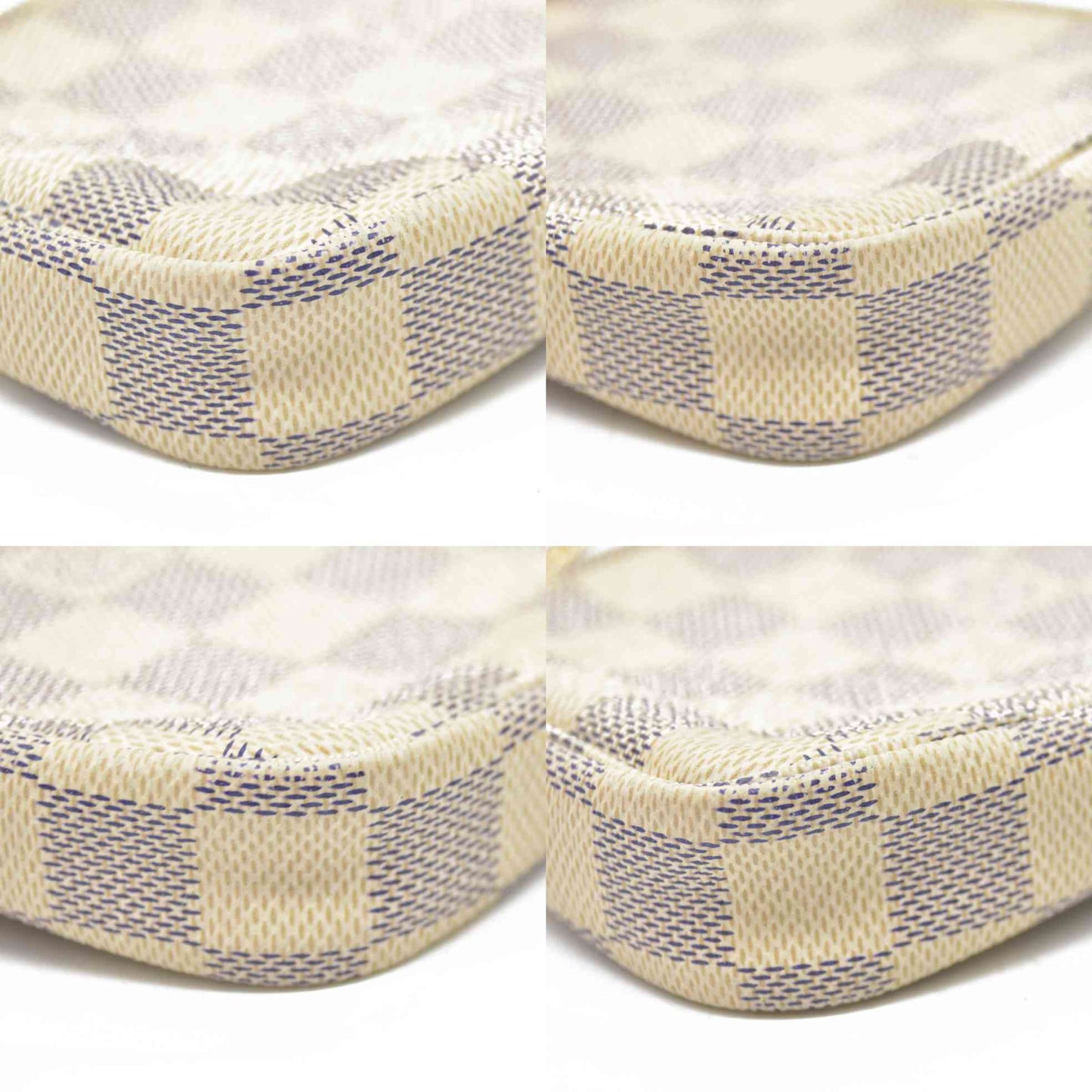 LOUIS VUITTON Damier Azur Mini Pochette Accessories DU4180