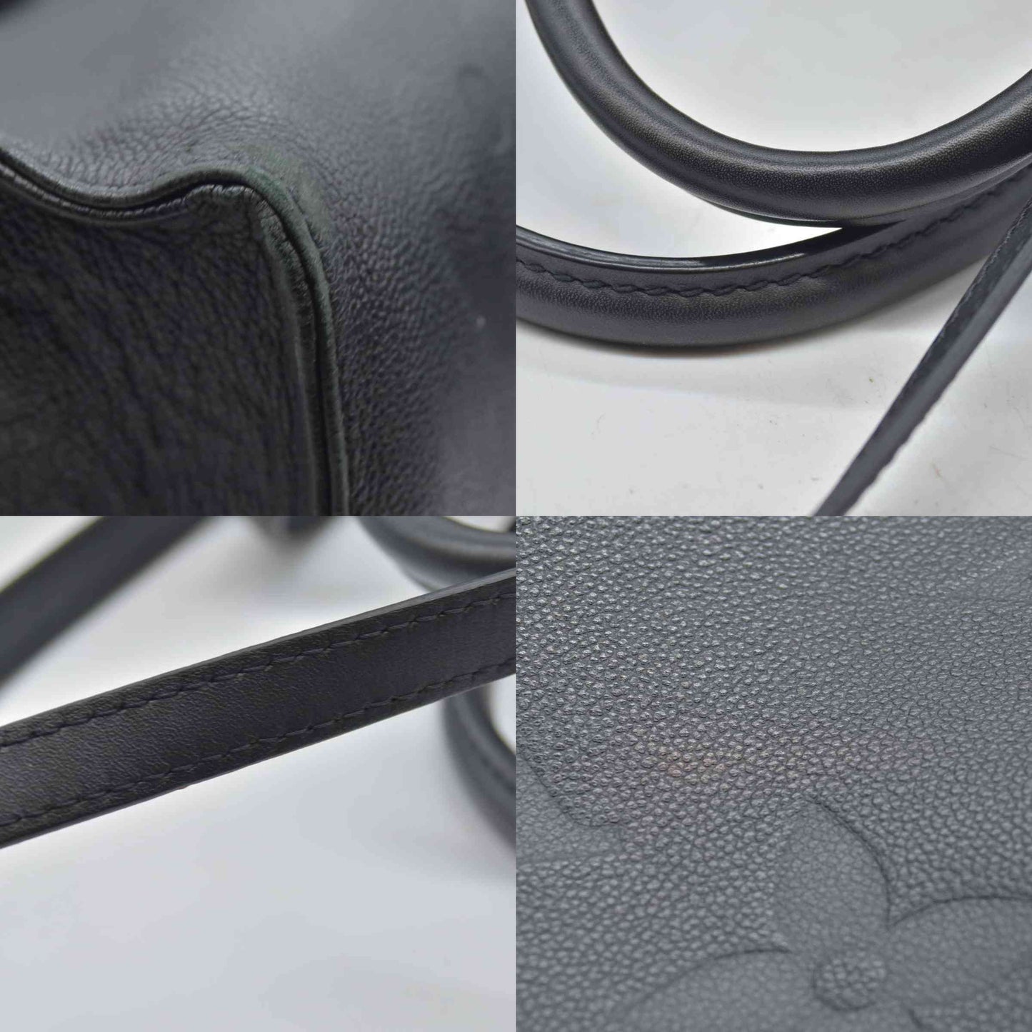 $3750 Louis Vuitton Onthego GM Empreinte Leather Black RFID