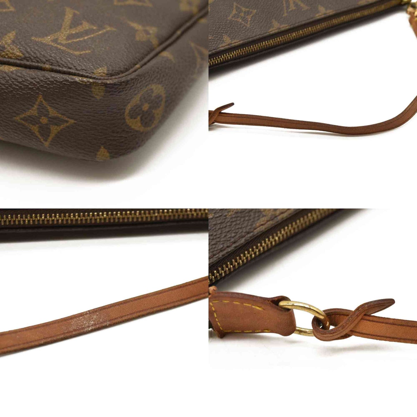 LOUIS VUITTON Monogram Pochette Accessories CA0031