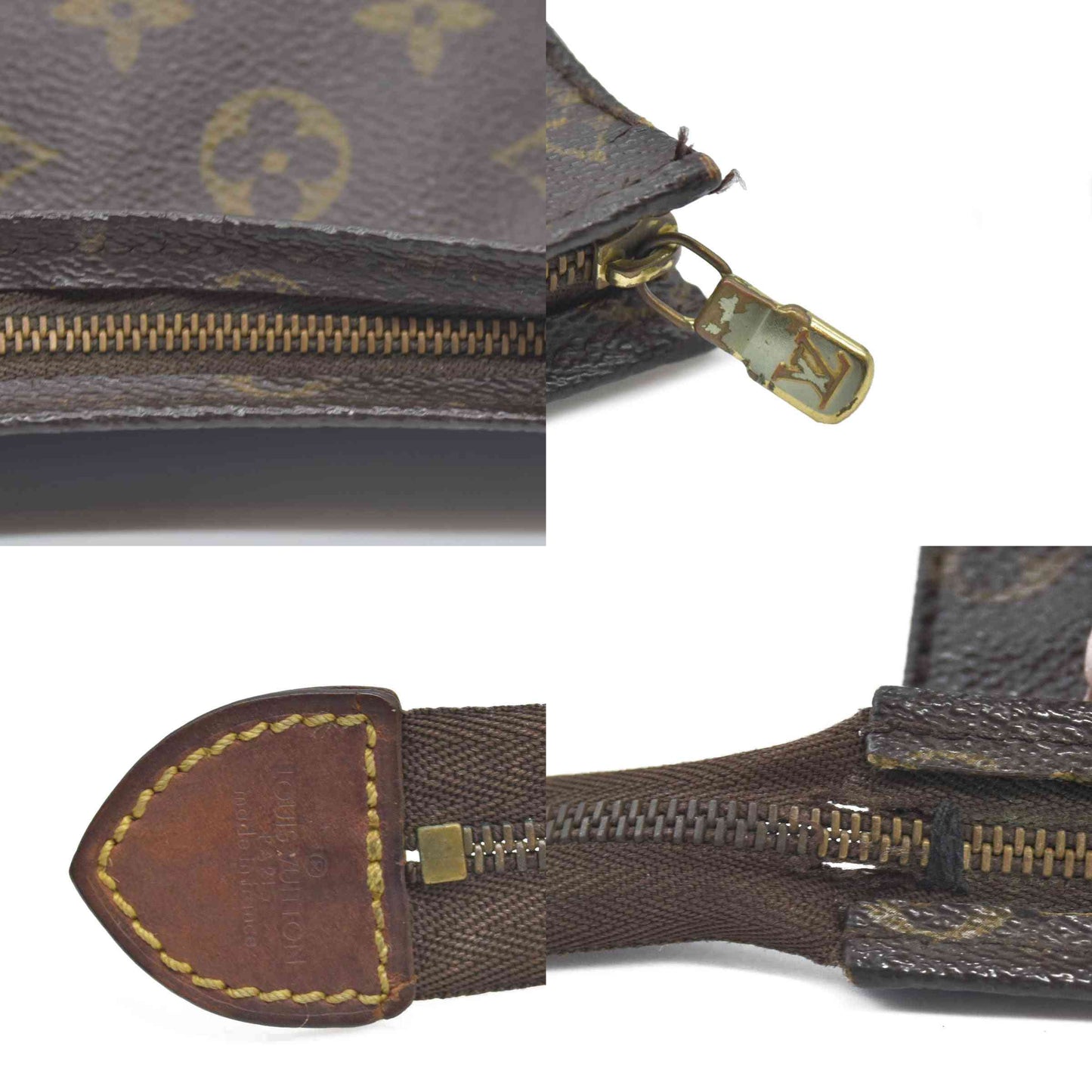 $1120 LOUIS VUITTON Monogram Toiletry 26 871TH