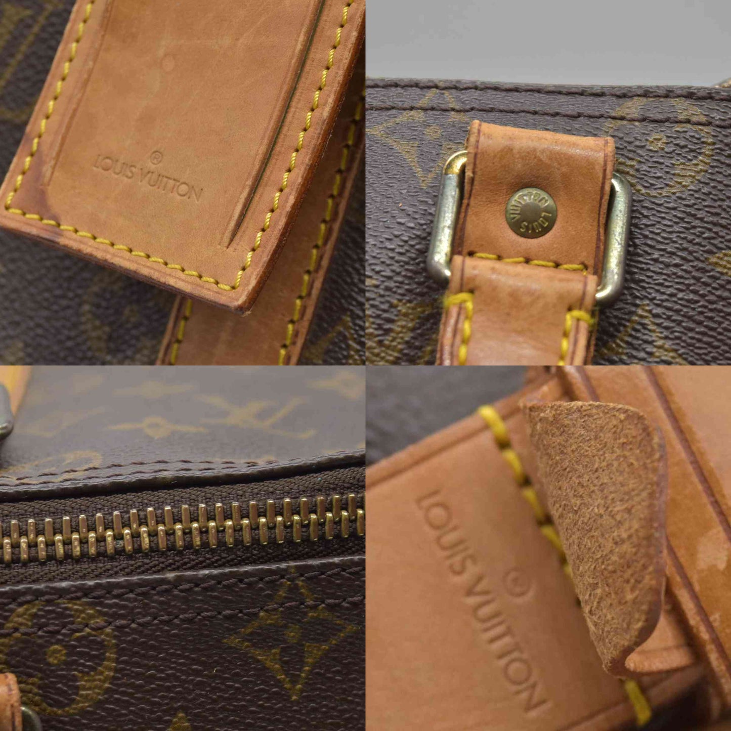 $1420 1991 Louis Vuitton Monogram Duffle Boston Bag Keepall 45 SP0911