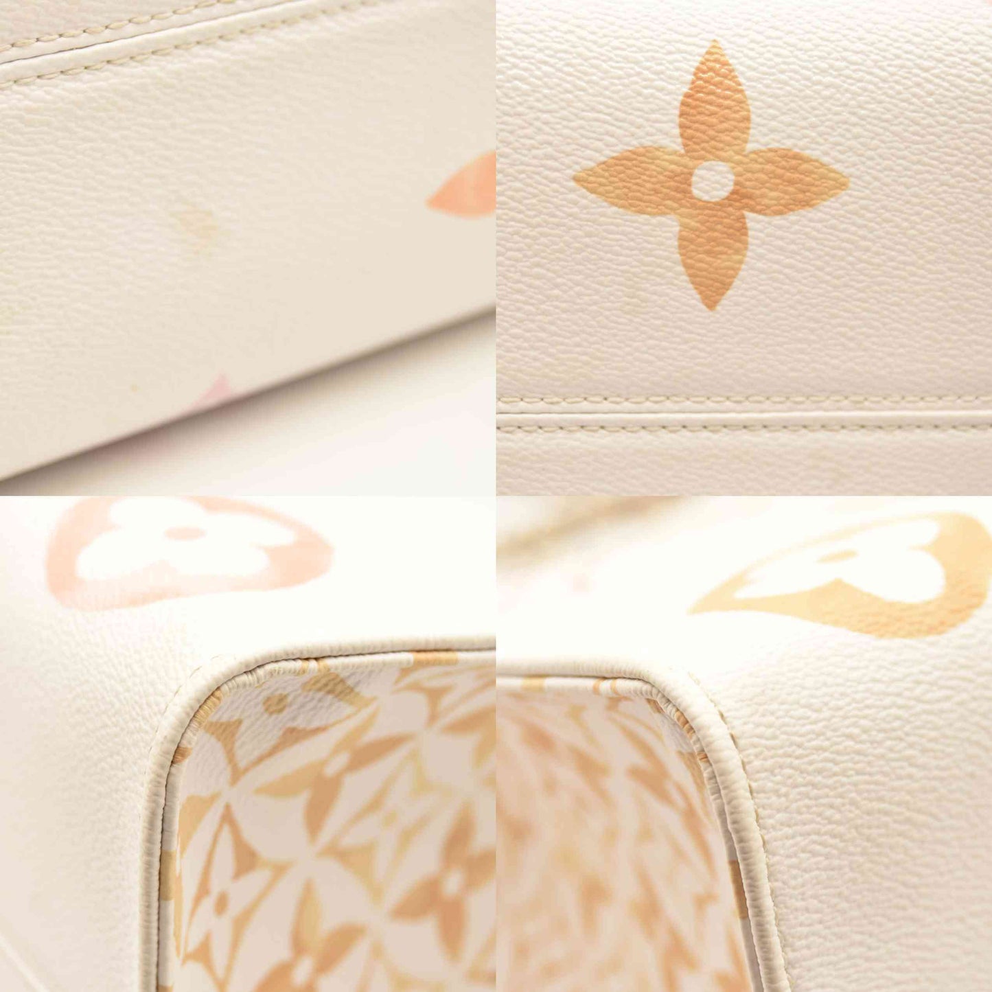 Louis Vuitton  Monogram Giant By The Pool 2.0 Onthego MM Beige RFID