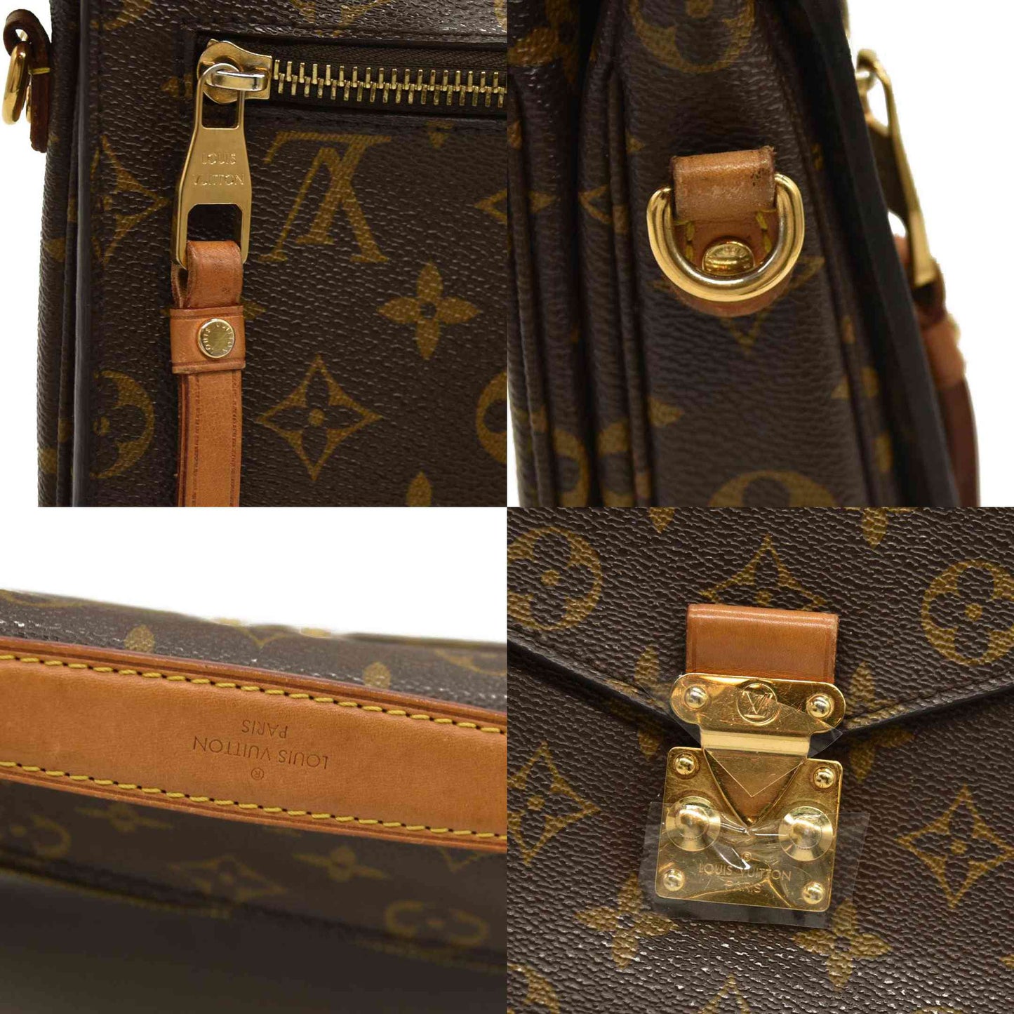 Louis Vuitton  Monogram Pochette Metis DR0150