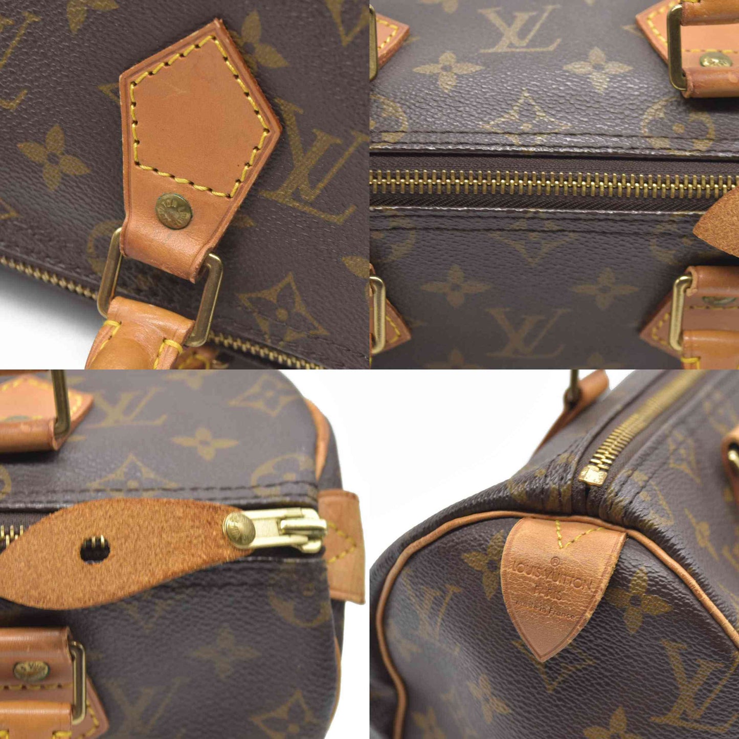 AUCTION $1550 Louis Vuitton  Monogram Speedy 25 VI0934