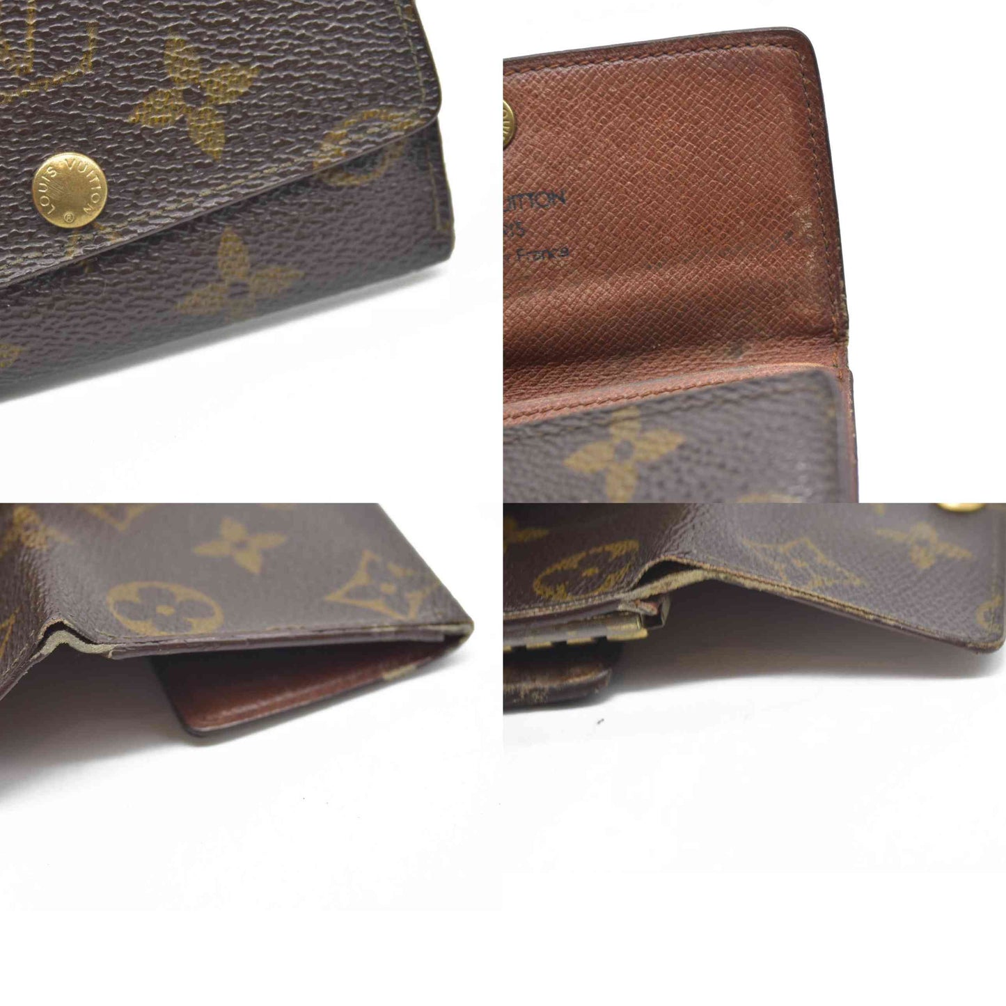 $345 Louis Vuitton Monogram Multicles 6 Ring Key Case Brown FL1903