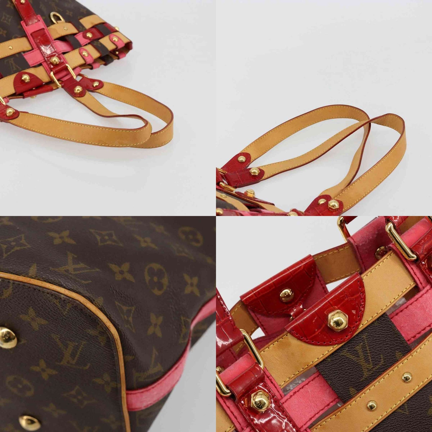 $2150 2007 LOUIS VUITTON Monogram Salina MM Rubis RC3097