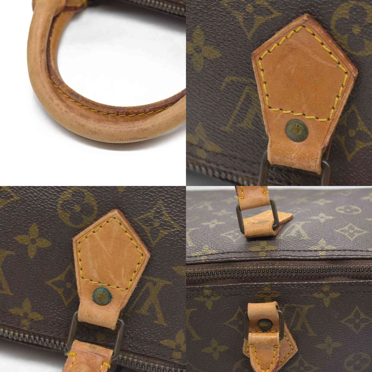 $1690 Louis Vuitton Monogram Speedy 40 SA841