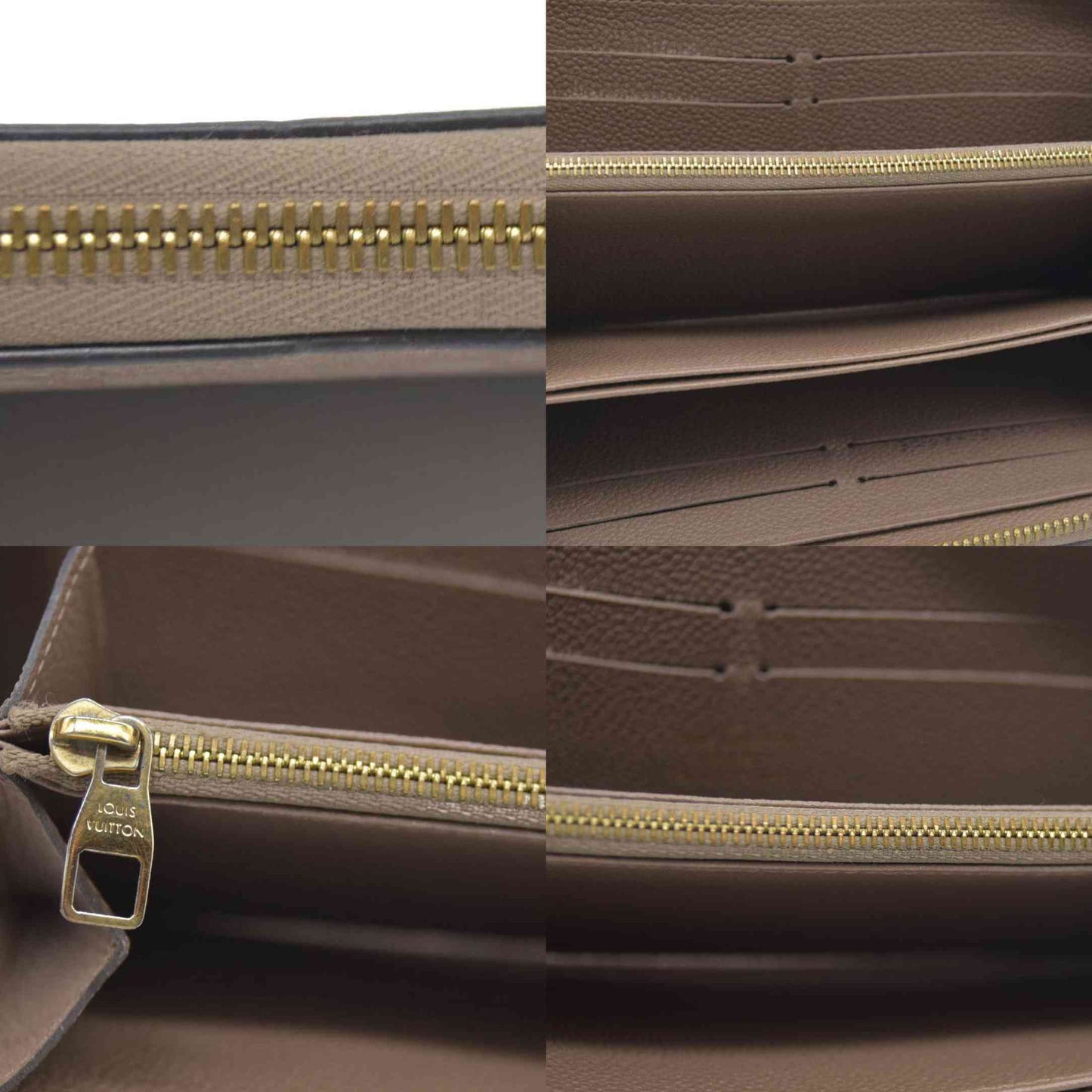 Louis Vuitton Monogram Empreinte Leather Zippy Zip Around Long Wallet SP2185