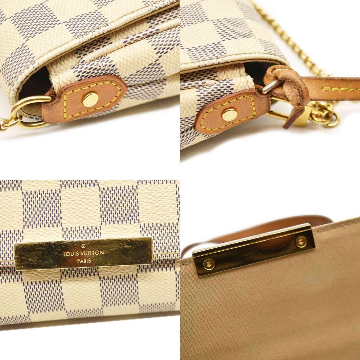 Louis Vuitton  Damier Azur Favorite PM  FL2105