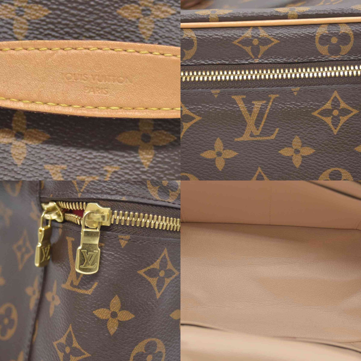 $1460 Louis Vuitton Monogram Nice BB PL0139