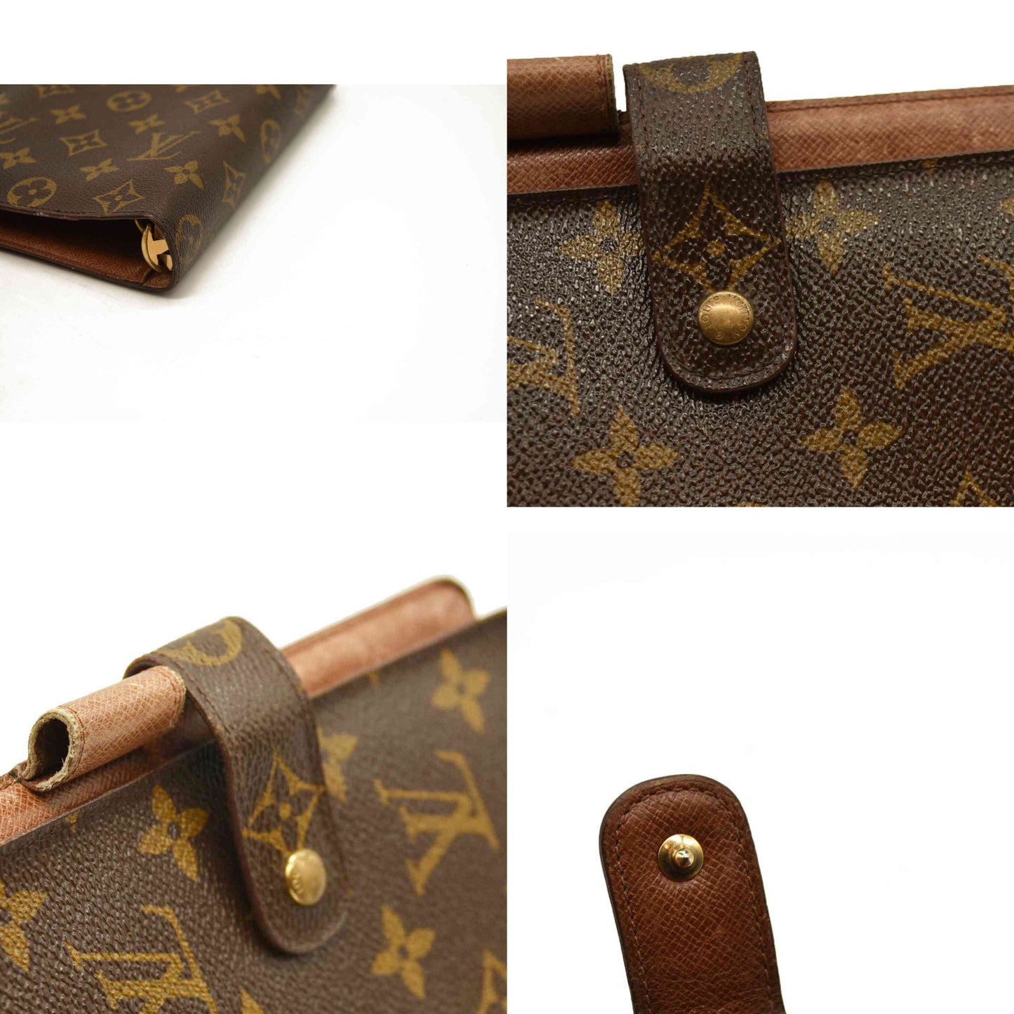 Louis Vuitton Monogram MM Medium Ring Agenda Cover SP0956