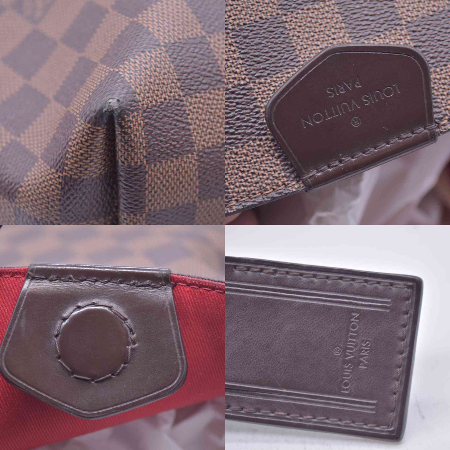 $2160 2018 Louis Vuitton  Damier Ebene Graceful MM TX0118