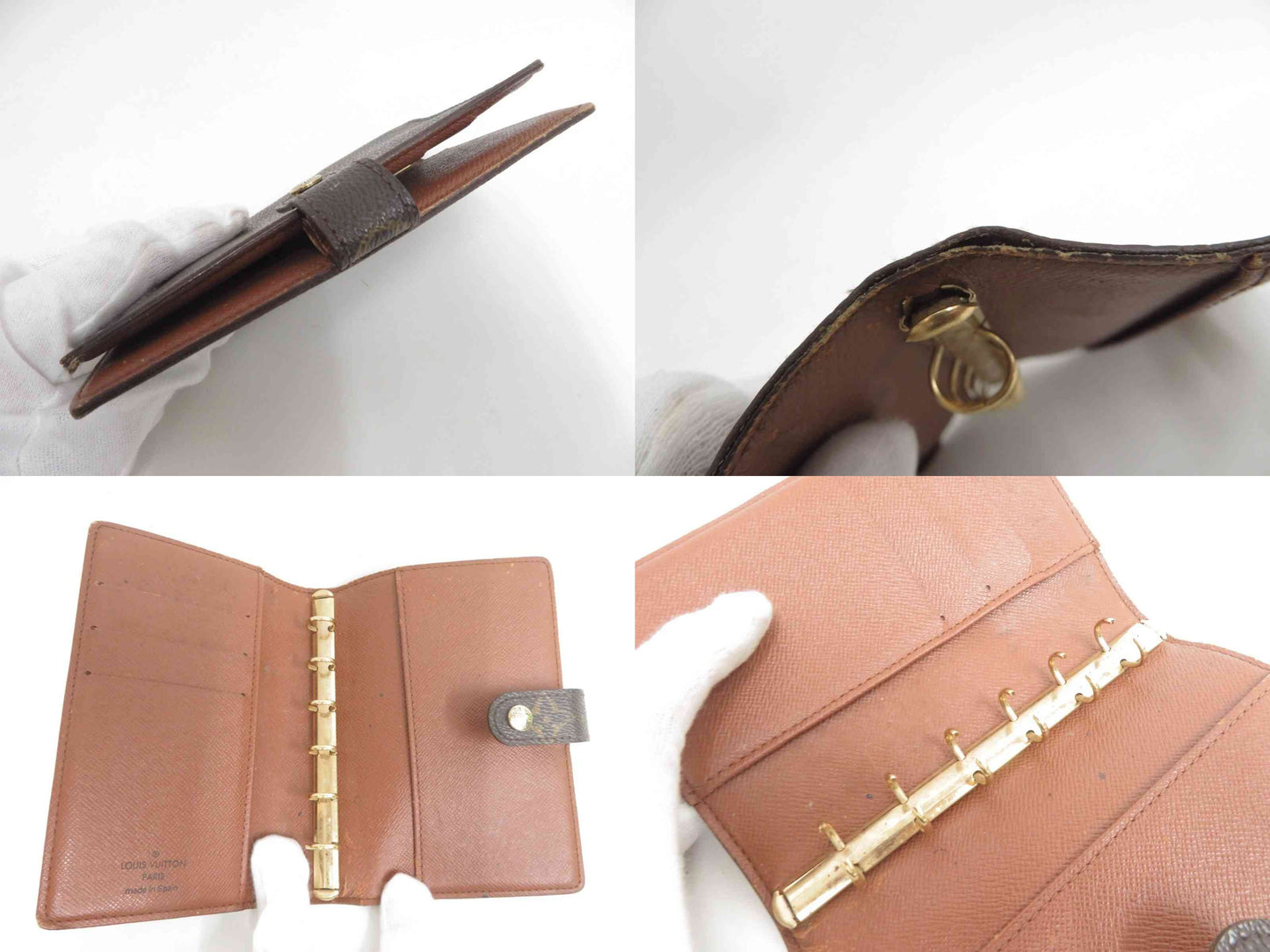 LOUIS VUITTON Monogram  Agenda PM Day Planner Notebook Cover CA0947