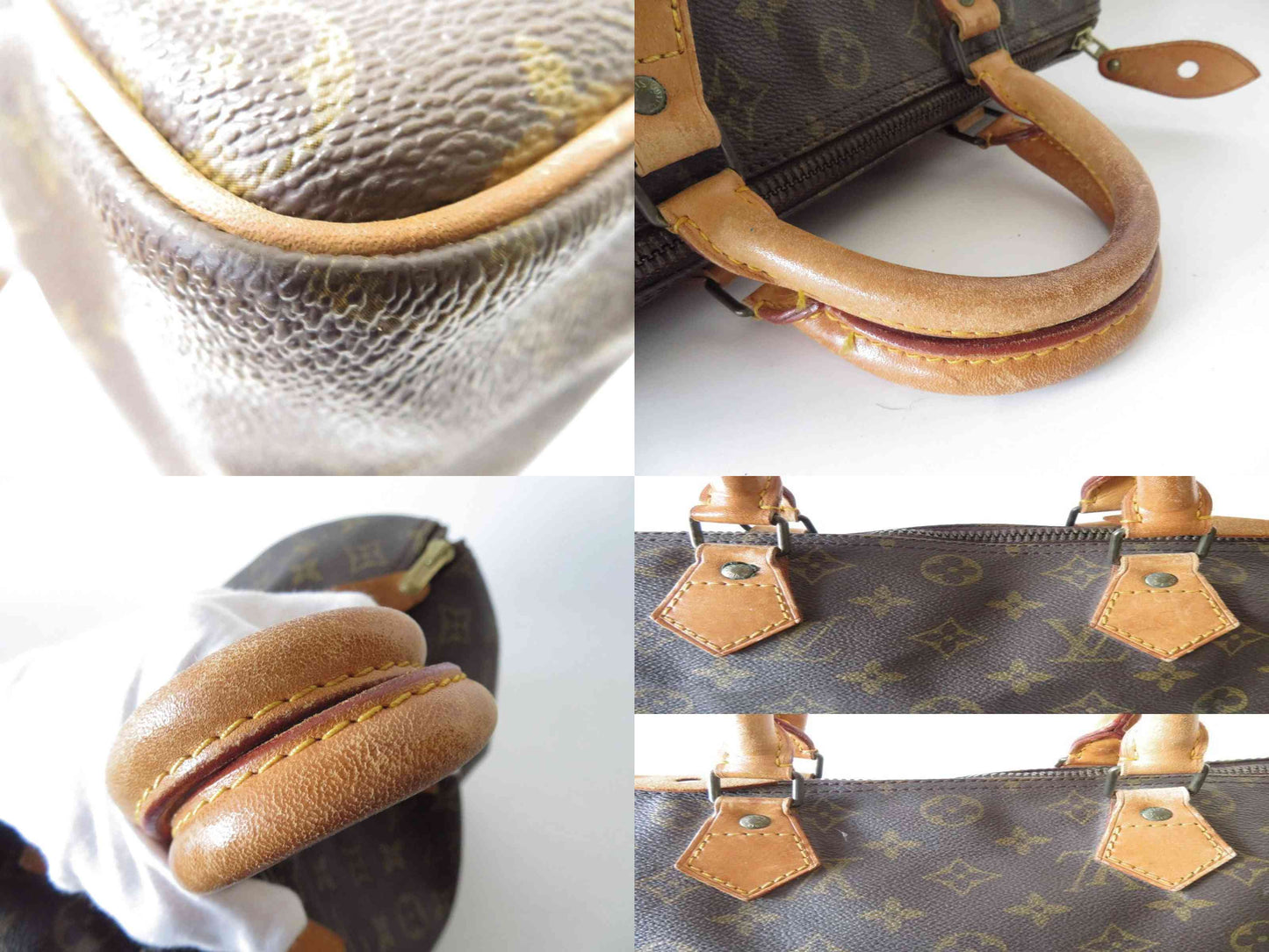Louis Vuitton Monogram Speedy 30 Hand Bag 853
