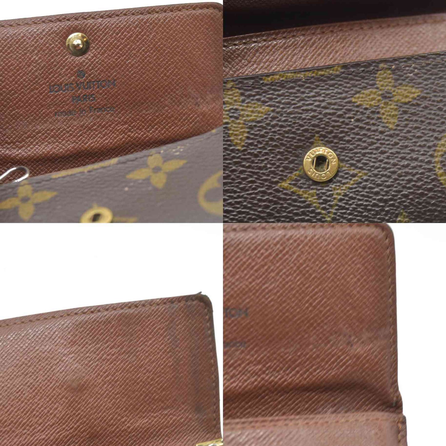 $345 Louis Vuitton Monogram Multicles 6 Ring Key Case Brown CT0064