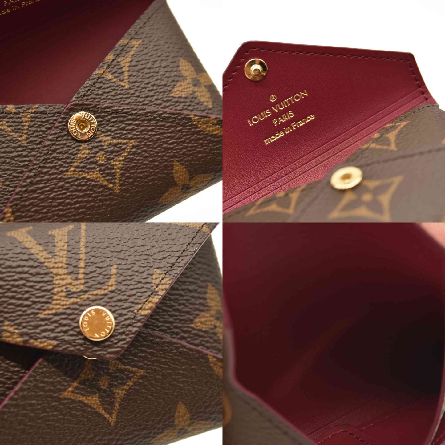 NEW Louis Vuitton Monogram Small Kirigami Pochette Insert Fuchsia