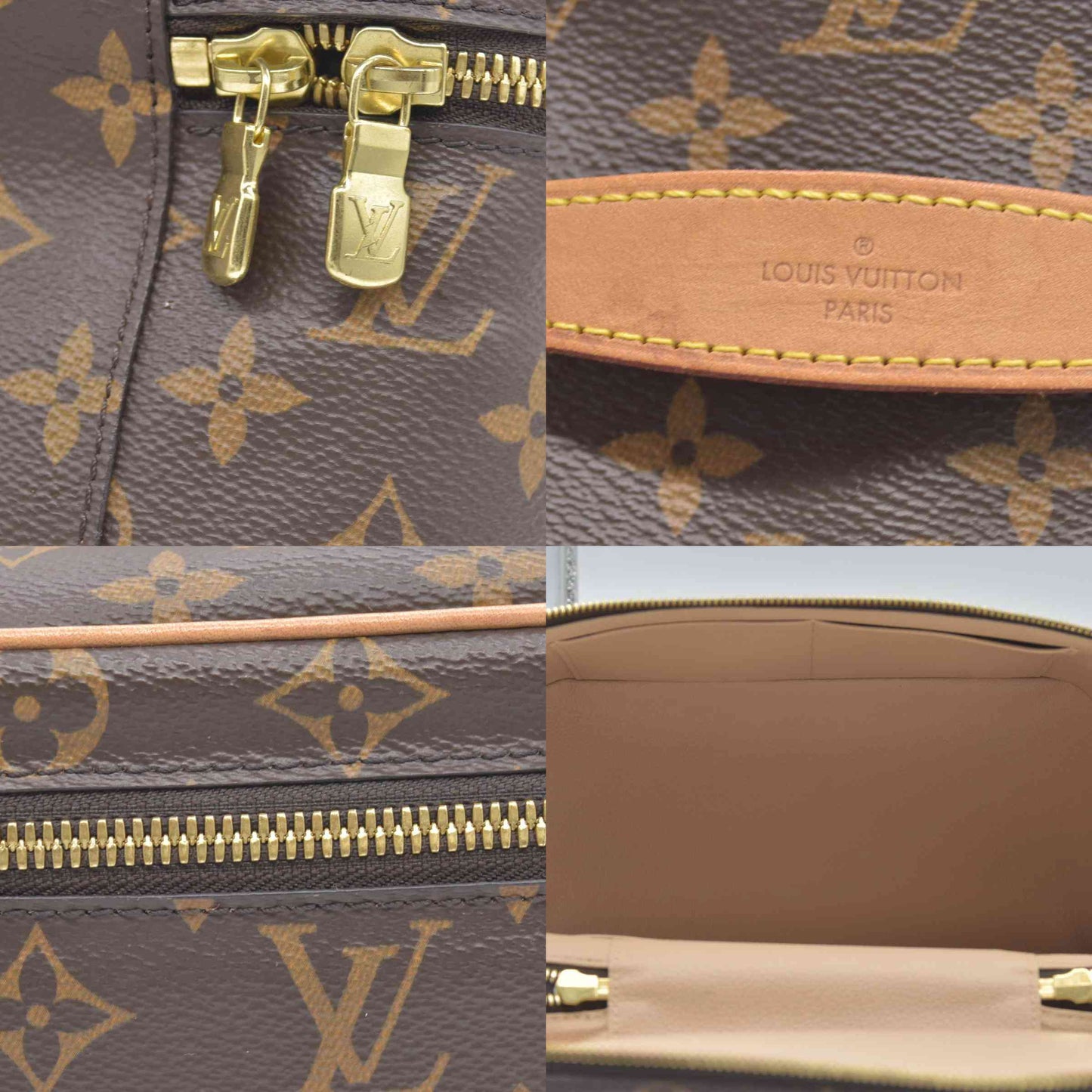 $1460 Louis Vuitton Monogram Nice BB PL0230