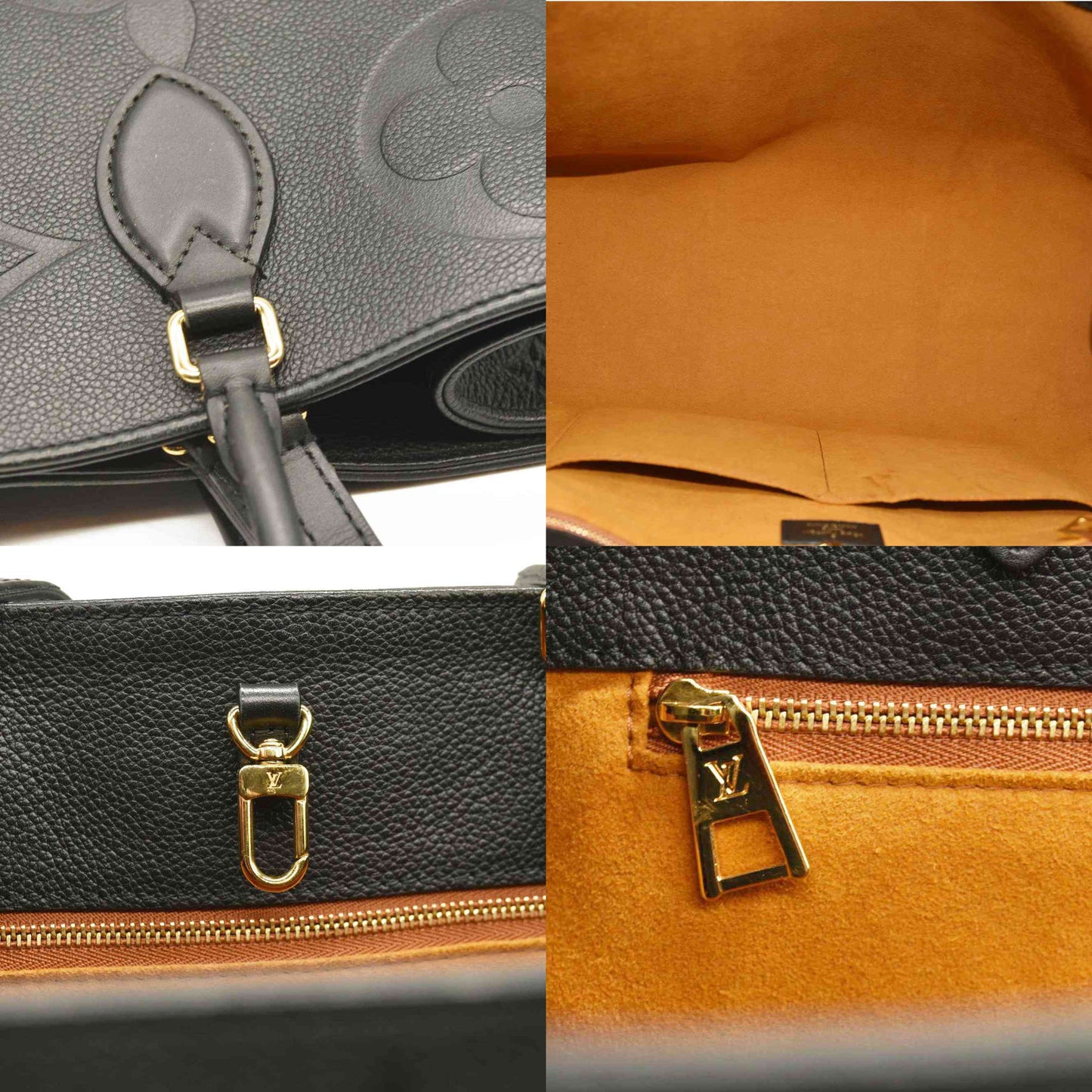 LOUIS VUITTON Empreinte Monogram Giant Onthego GM Black