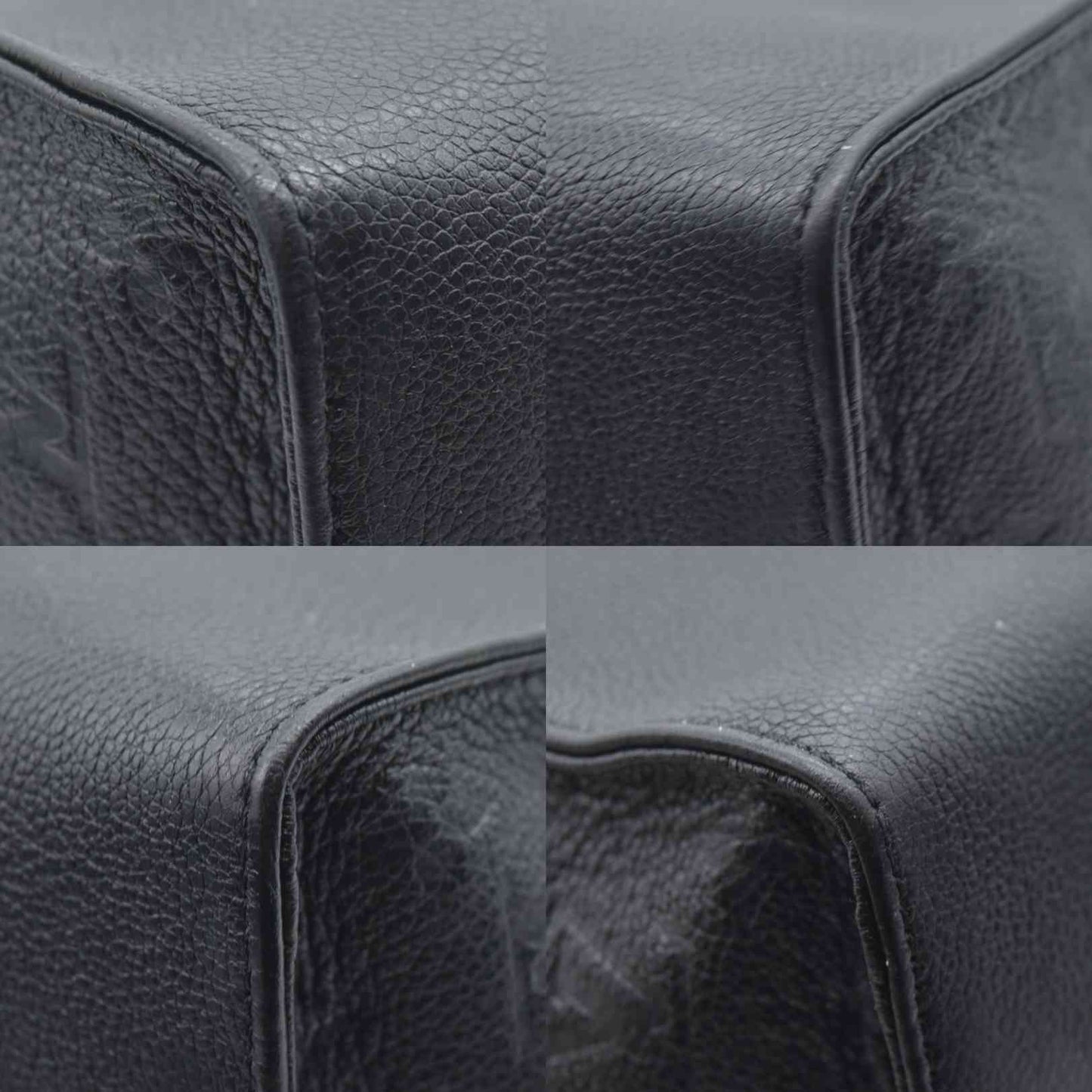 $3550 Louis Vuitton  Empreinte Monogram Giant Onthego MM Black RFID