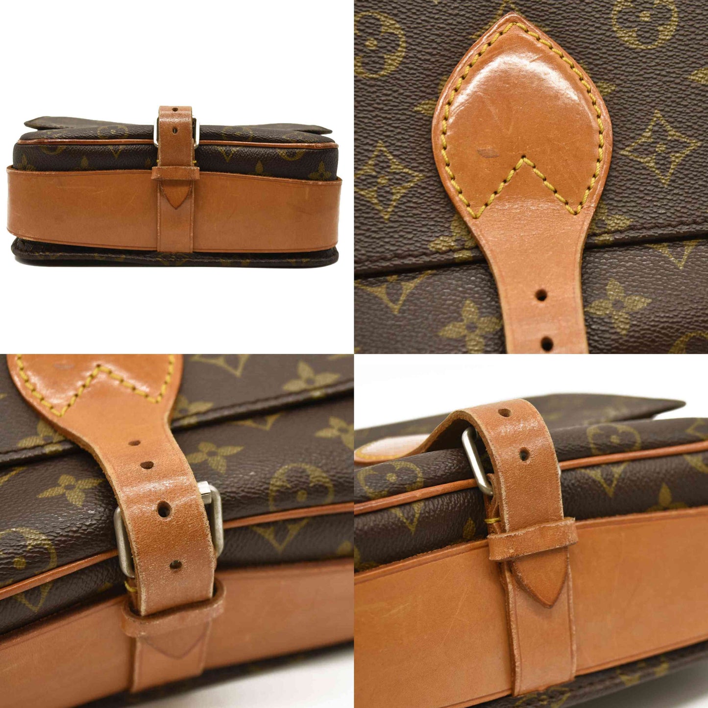 LOUIS VUITTON Monogram Cartouchiere 22  832