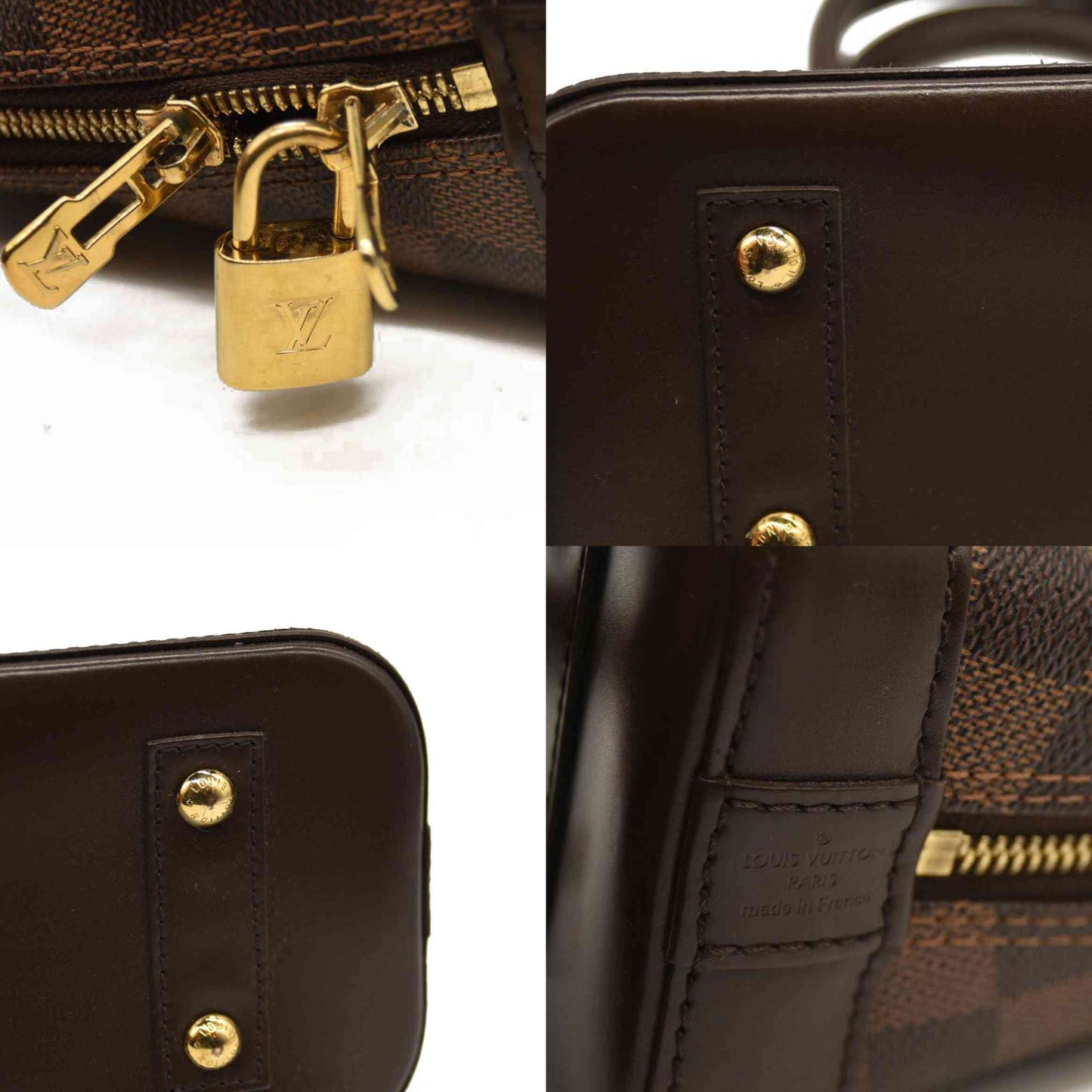 Louis Vuitton  Damier Ebene Alma BB