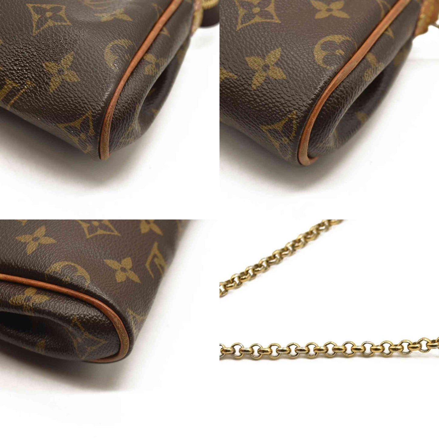 LOUIS VUITTON Monogram Eva Clutch SN3190