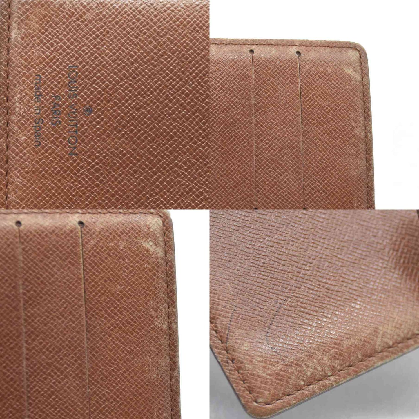 AUCTION $495 Louis Vuitton Monogram Agenda PM Notebook Cover Brown CA0977