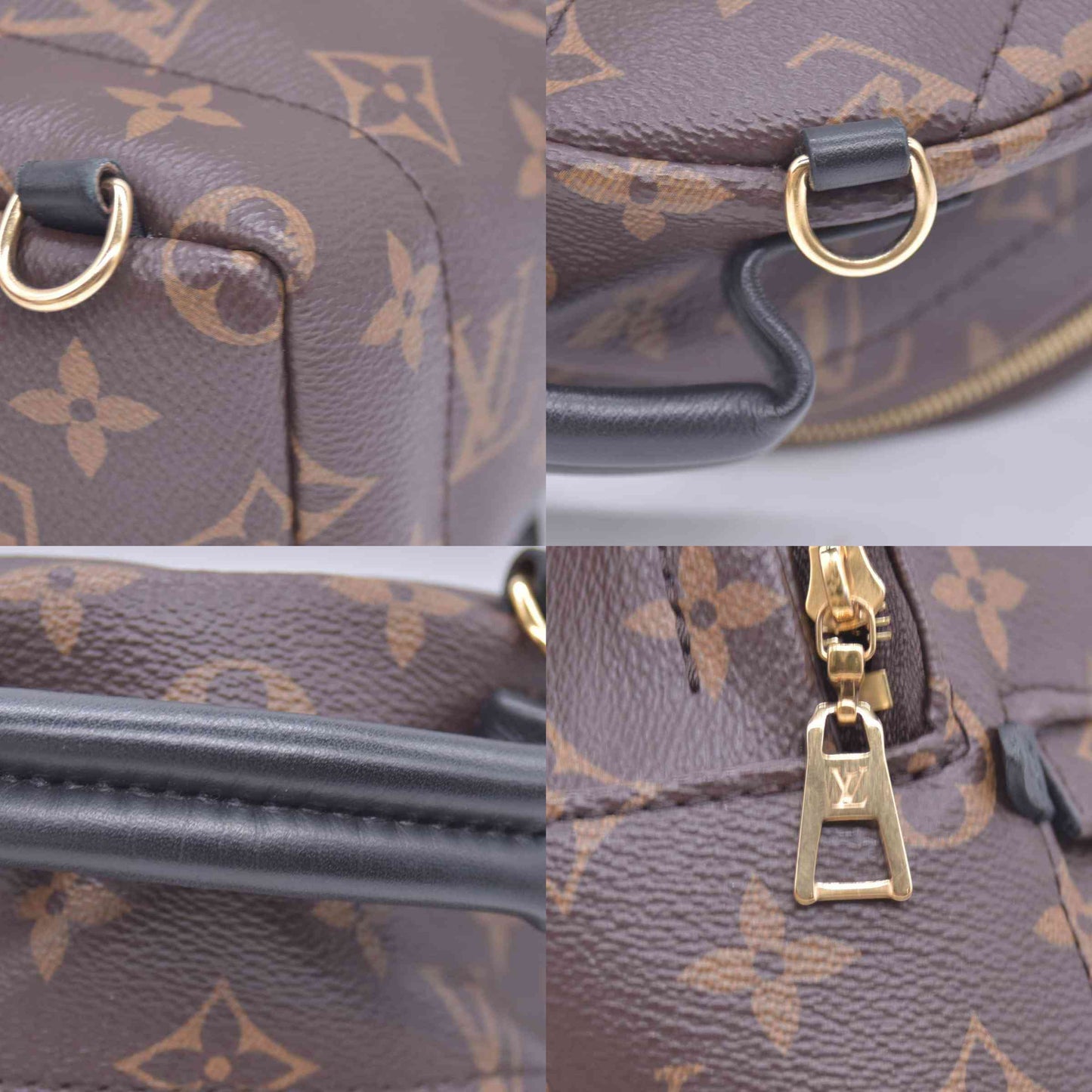 $2770 RFID Louis Vuitton Monogram Palm Springs Mini