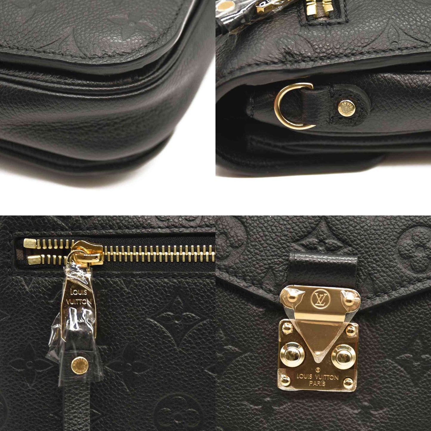 LOUIS VUITTON  Empreinte Pochette Metis Black DU2188