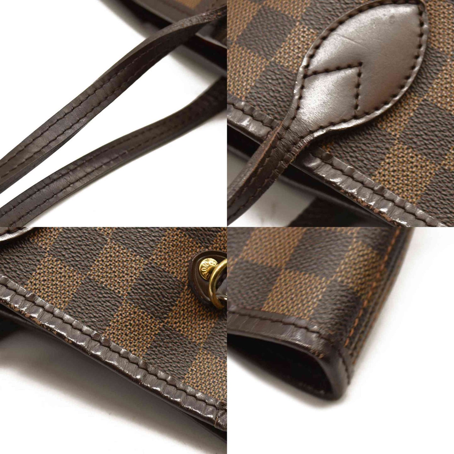 LOUIS VUITTON Damier Ebene Neverfull MM SP005