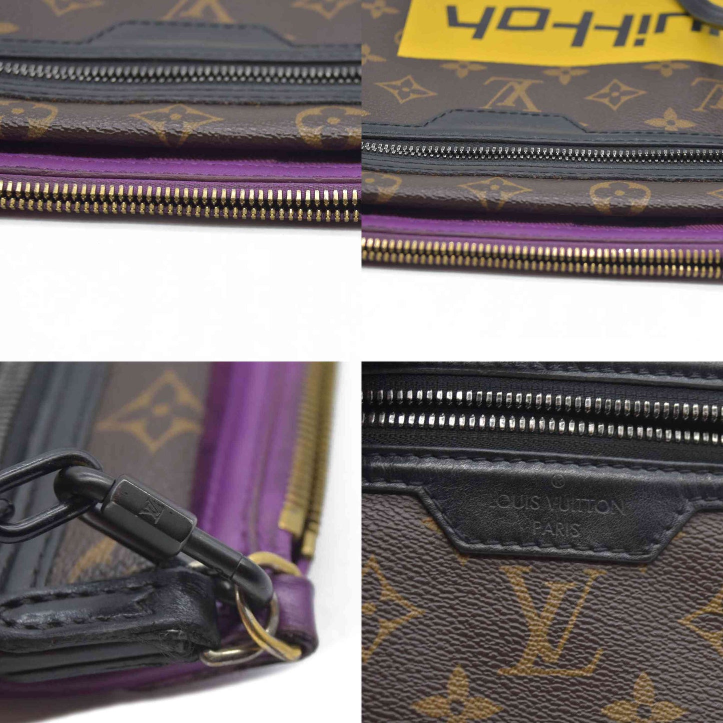 Louis Vuitton  Monogram Double Flat Messenger Marron