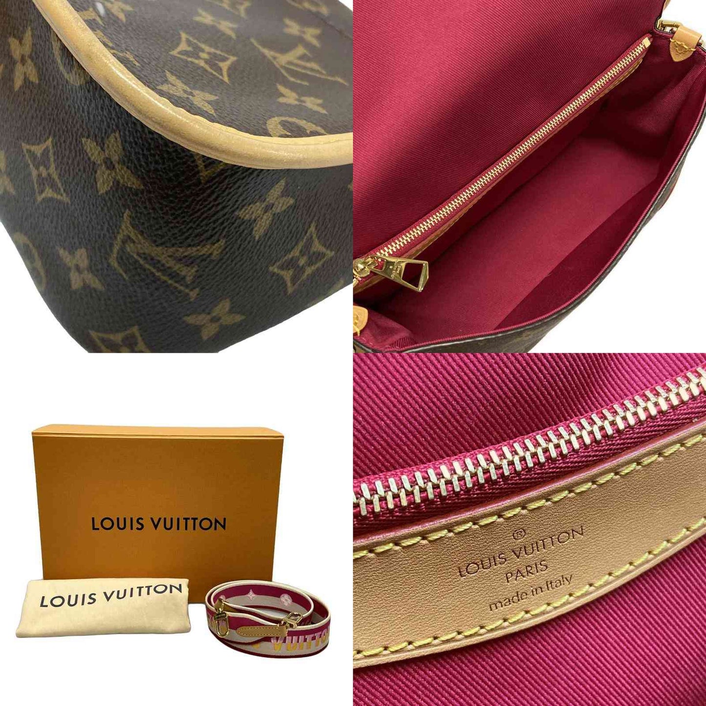 Louis Vuitton  Monogram Diane Fuchsia RFID