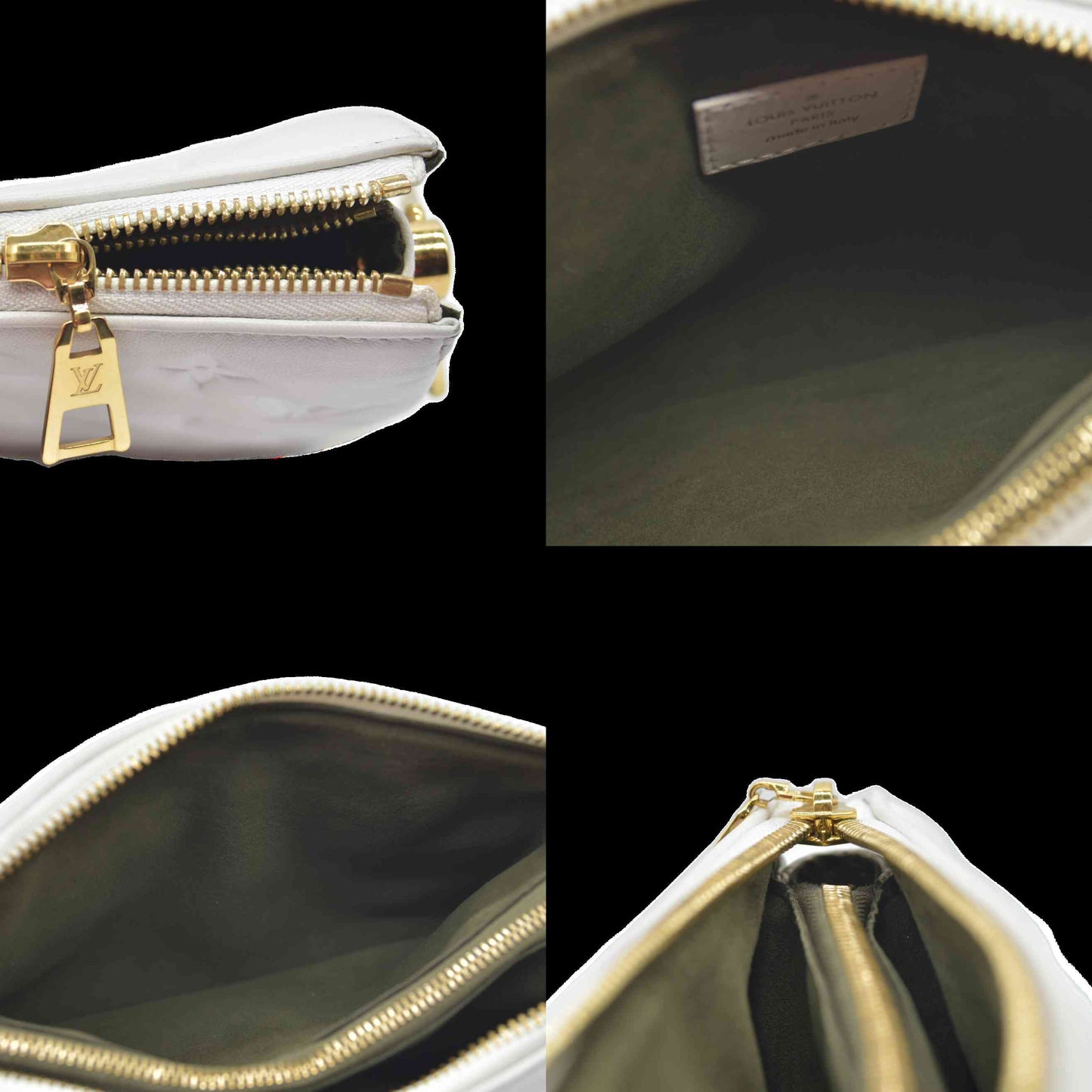 $4300 Louis Vuitton Coussin BB White Crossbody