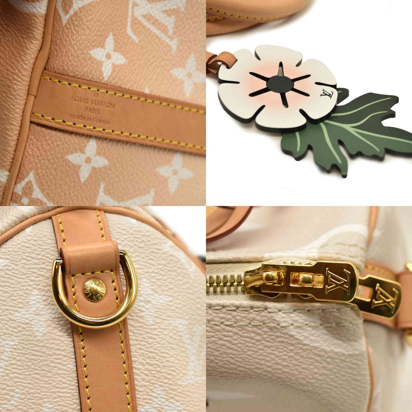 Louis Vuitton  Monogram Giant By The Pool Speedy Bandouliere 25 Brume