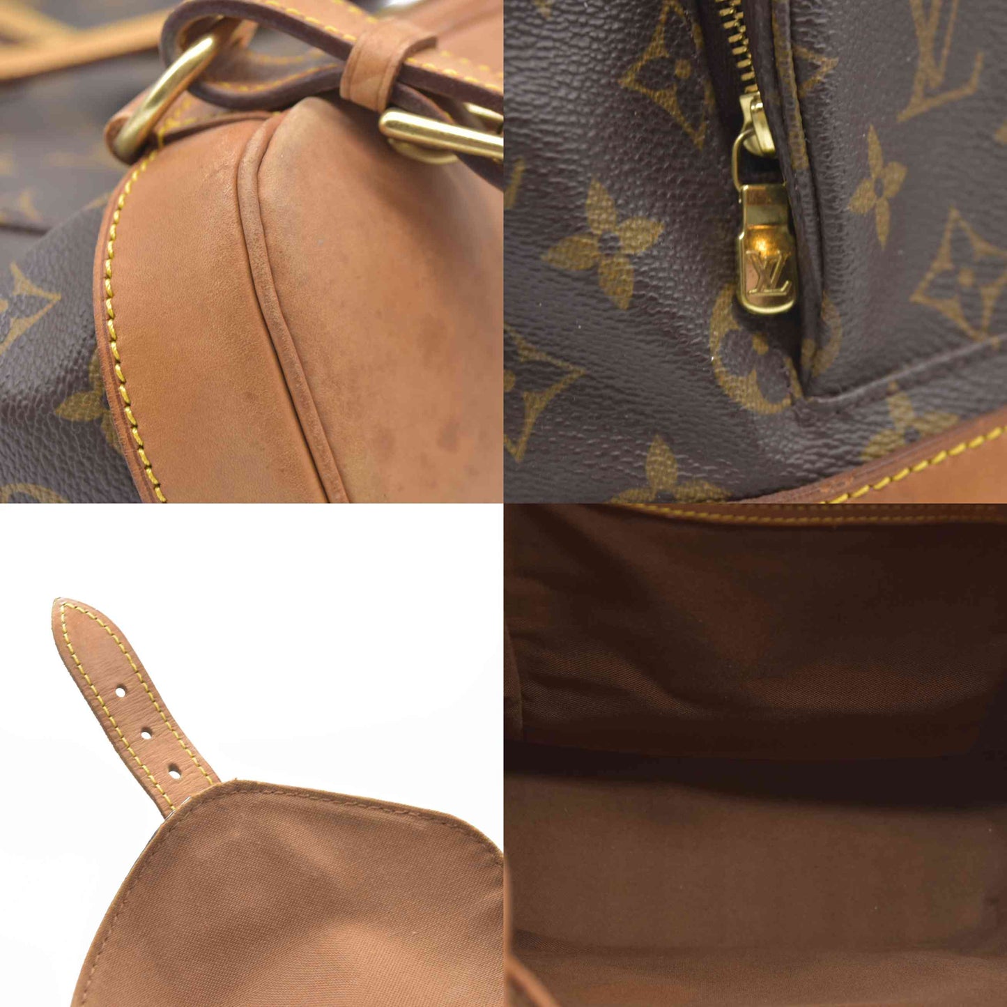 AUCTION $3550 Louis Vuitton  Monogram Montsouris MM Backpack SP1919