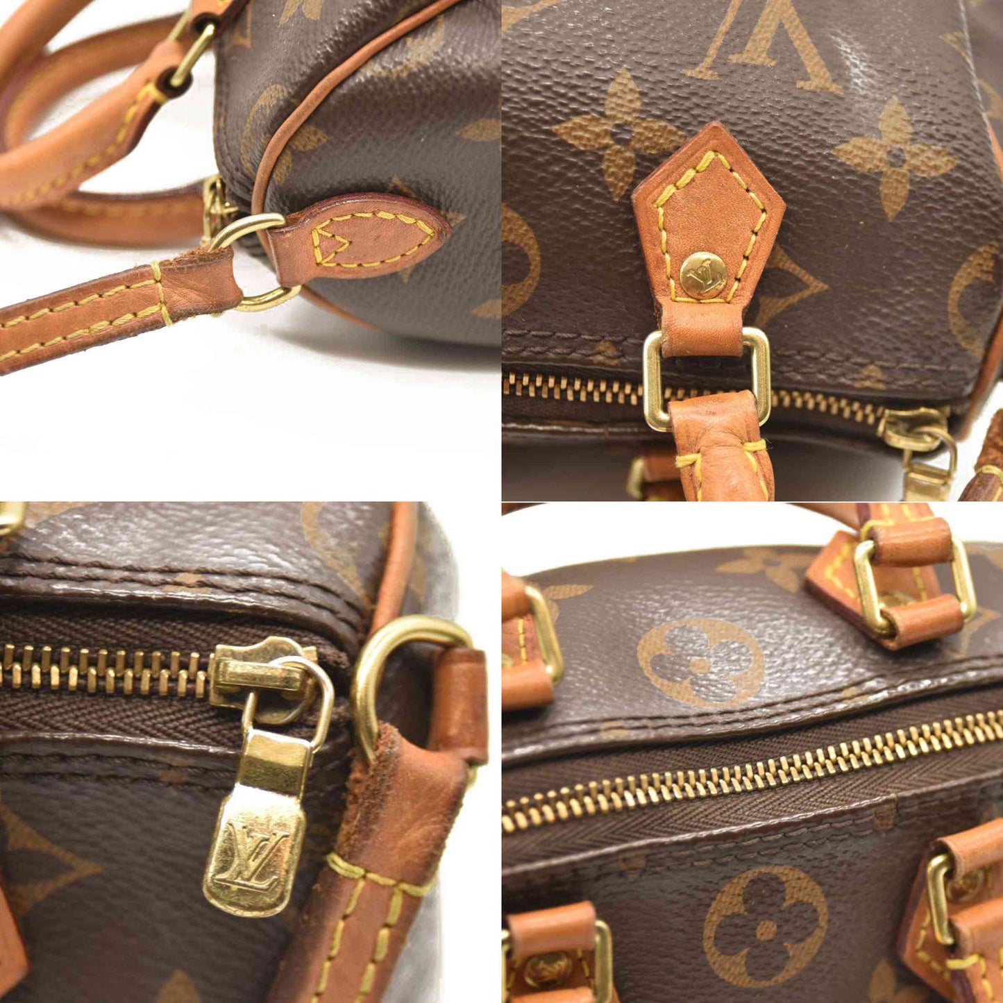 LOUIS VUITTON Monogram Nano Speedy TB2148