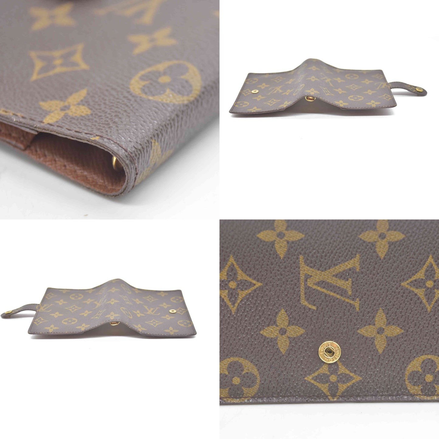 Louis Vuitton Monogram Agenda PM Notebook Cover Brown CA1907