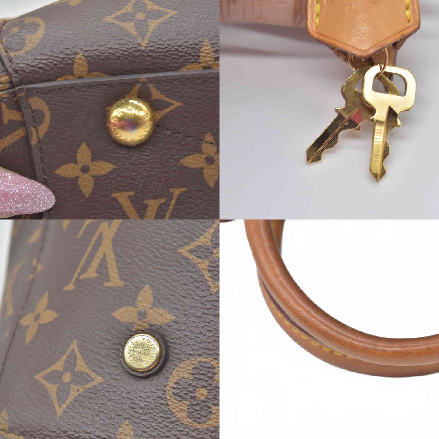 $2750 2016 Louis Vuitton Monogram Monogram Montaigne BB TR0146