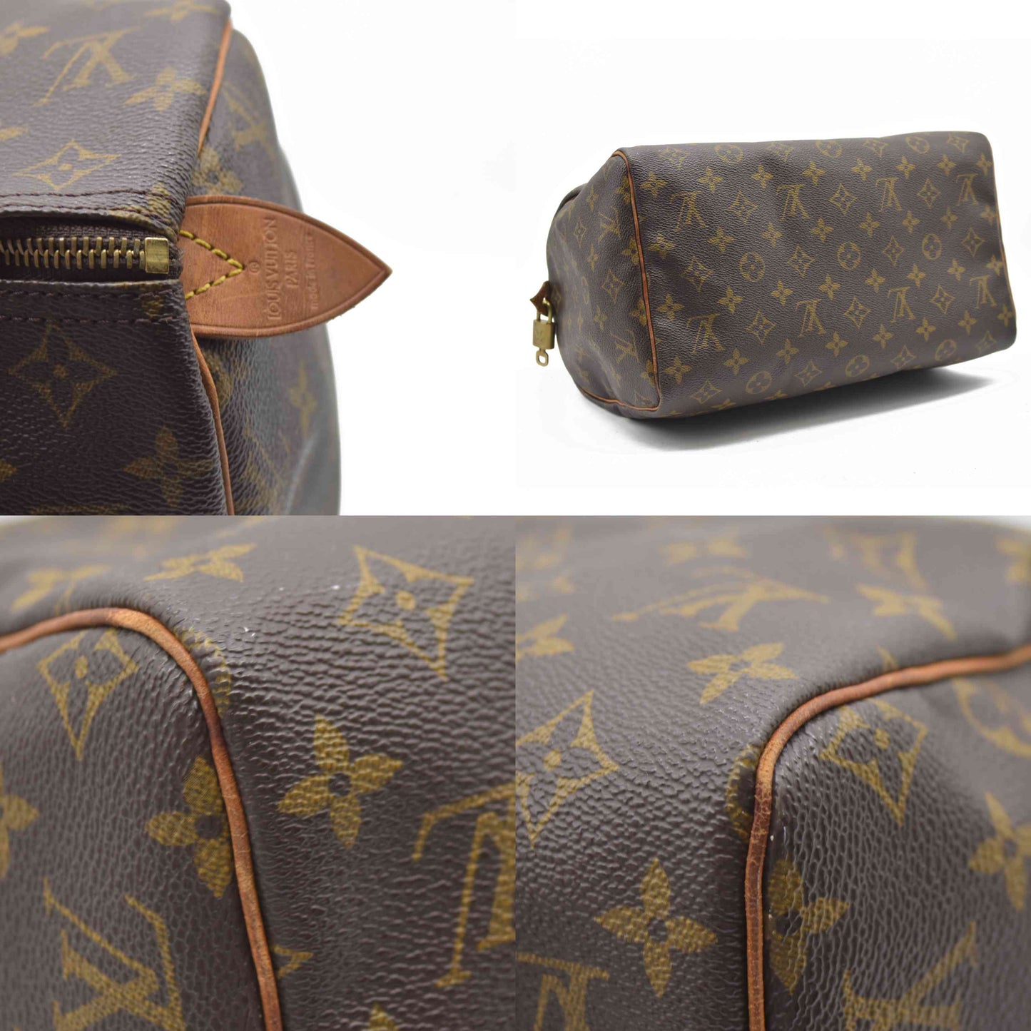 $1550 Louis Vuitton Monogram Speedy 30 SP0959 1999