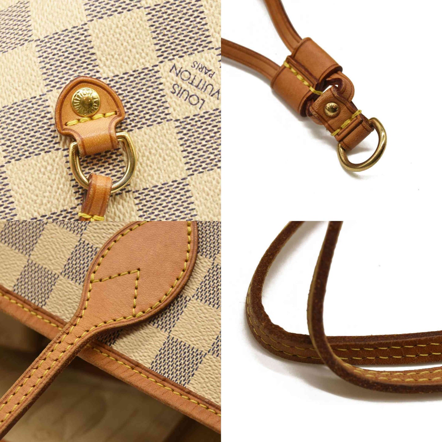 Louis Vuitton  Damier Azur Neverfull MM