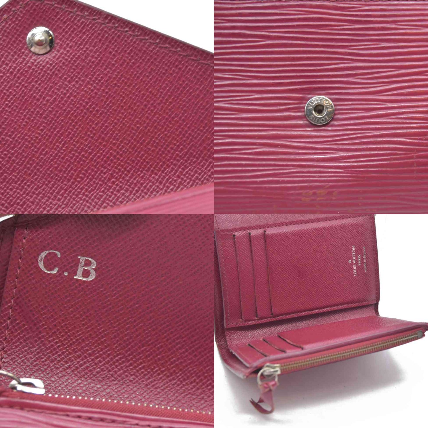 LOUIS VUITTON Epi portefeuille Victorine Compact Wallet SP2118