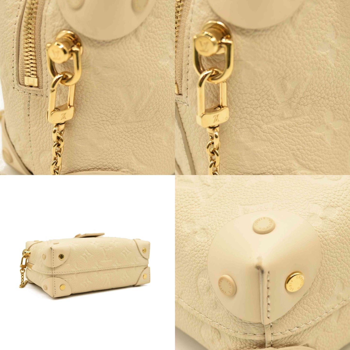 Louis Vuitton  Empreinte Petite Malle Souple New Creme TR4290