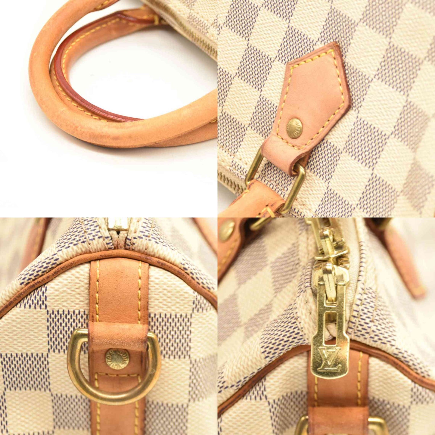 Louis Vuitton  Damier Azur Speedy Bandouliere 25 CT4189