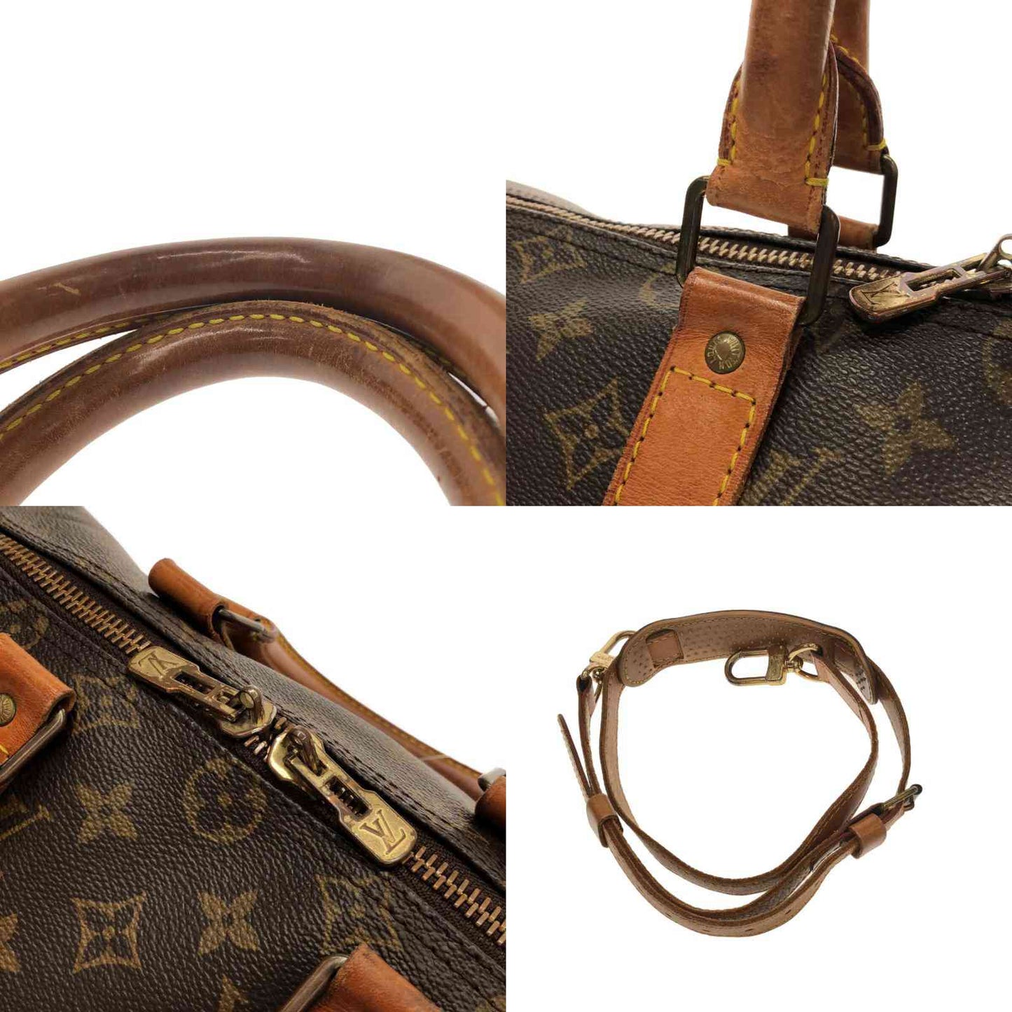 LOUIS VUITTON Monogram Keepall Bandouliere 45 VI8906