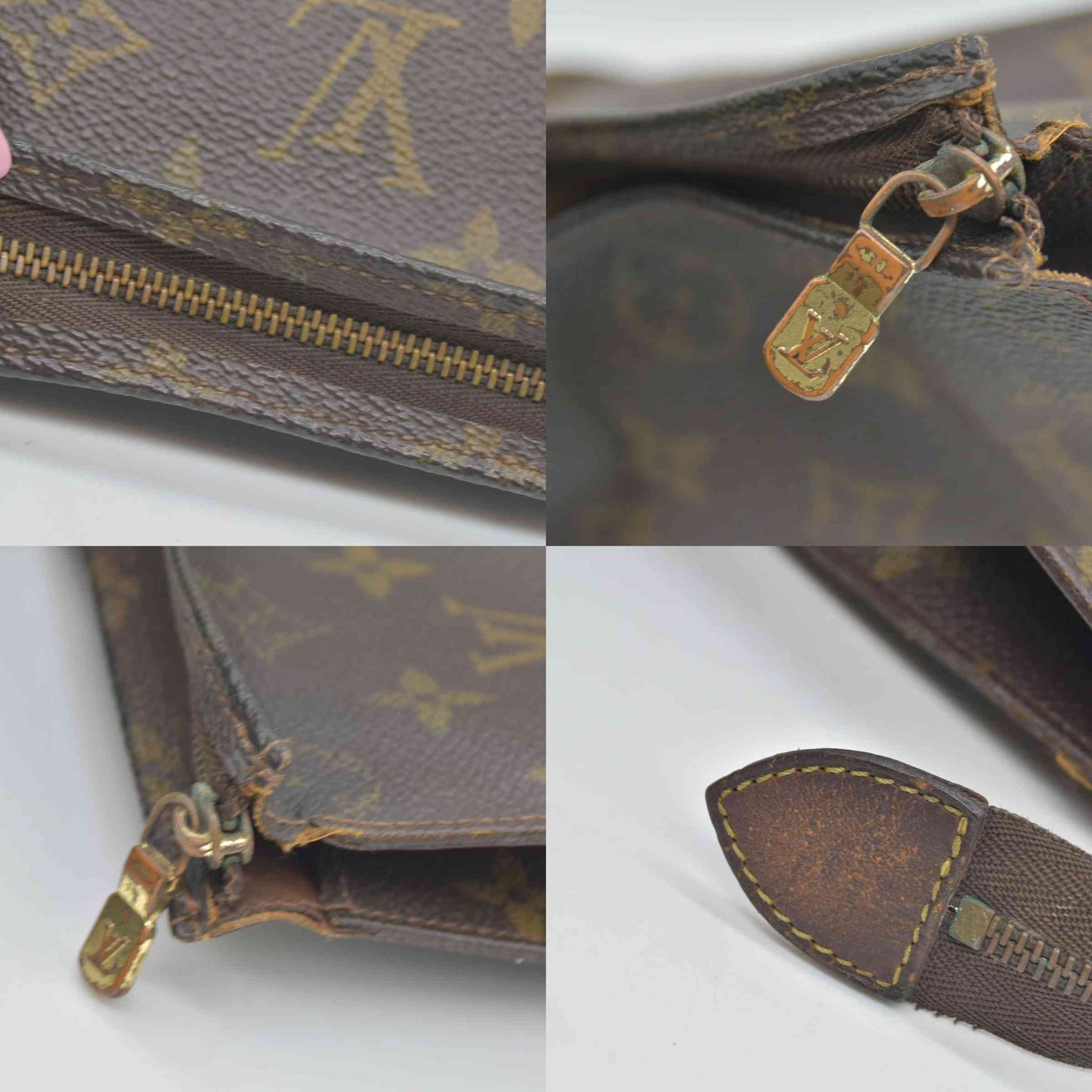 $1120 1987 LOUIS VUITTON Monogram Toiletry 26 871TH