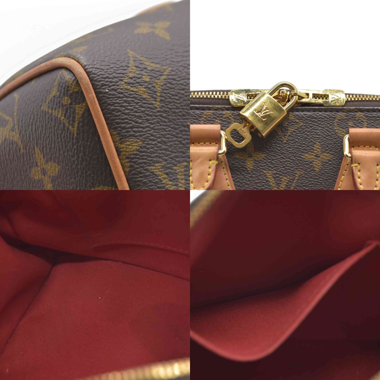 LOUIS VUITTON  Monogram Speedy Bandouliere 20 Fuchsia RFID