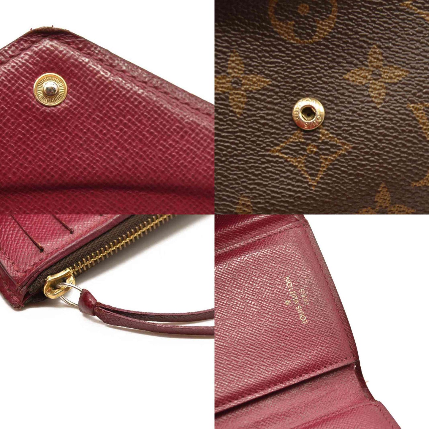 Louis Vuitton  Monogram Victorine Wallet Fuchsia SP0116